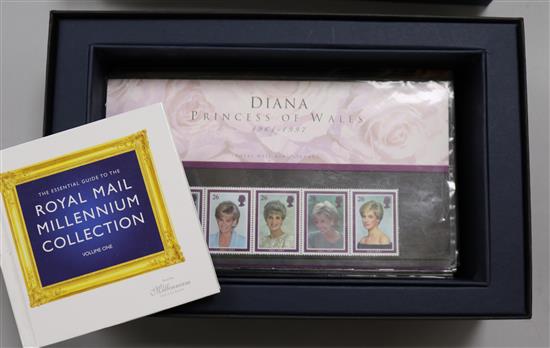Five albums of Victoria to QEII stamps
